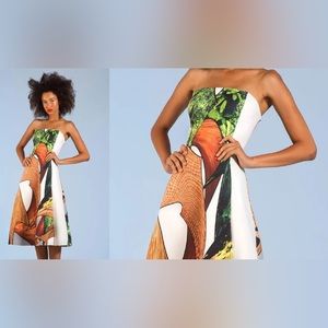 Clover Canyon Resort Collection Cuba Tee Length Dress